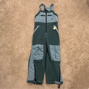 FP Movement by Free People Two-Tone Jumpsuit in Green and Gray